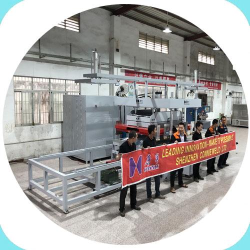 120Kw High Freqeuncy HF PVCWelding Machine Bed Current Auto Tuning System