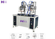 China 300KG Cylinder Forming Machine , Plastic Box Edge Curling Machine Automatic Feeding System company