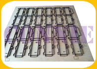 High Frequency PVC Box Folding Machine For Soft Crease Folding Box