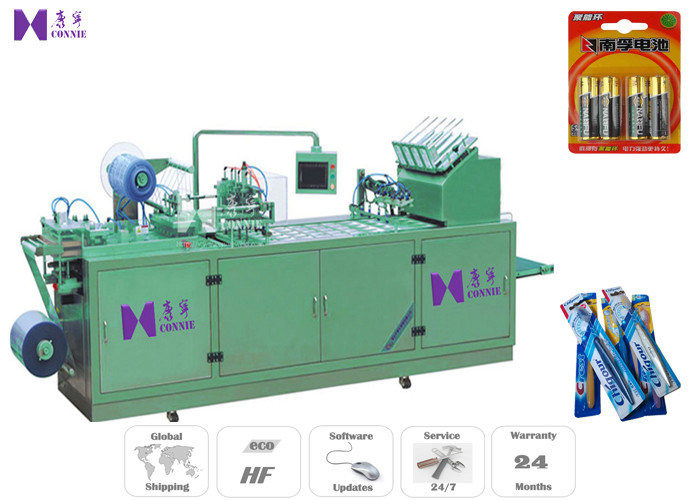 0.5MPa 0.7MPa Blister Card Packaging Machine 12KW 45MM Max Forming Depth