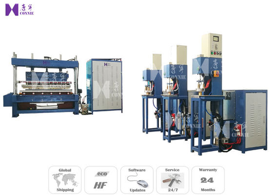 China 35KVA High Frequency Plastic Welding Machine 25KW 250×1900 MM Welded Area factory