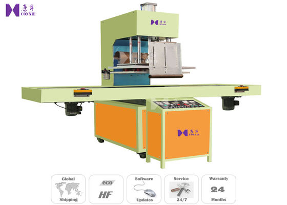 China Electric Socket High Frequency Blister Packing Machine With Auto Slide Table factory