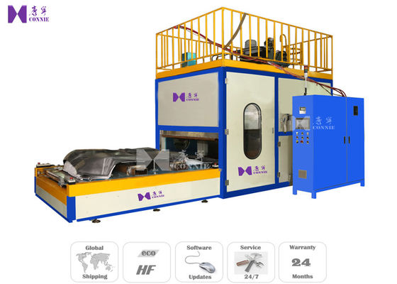 China 1.5T Max Pressure Mat Welding Machine 35KW Remote Control 650×500 MM Welded Area factory