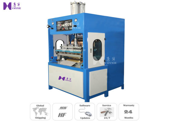 China Slide Table HF Mat Welding Machine 1200KG 220V / 380V 10S Adjustable Weld Time factory