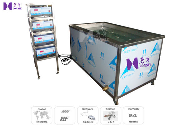China 30Pcs Transducer Ultrasonic Cleaning Machine 1500W For Automotive Engine 1 Basket / 30 Min factory