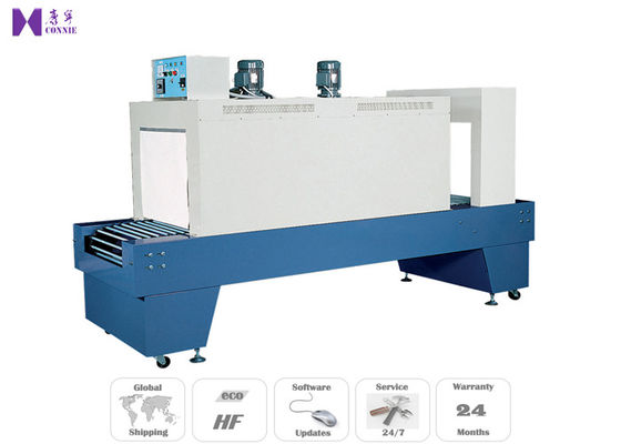 China 50HZ PE Film Package Heat Shrink Tunnel Machine With Infra - Red Quartz Heater Tube factory