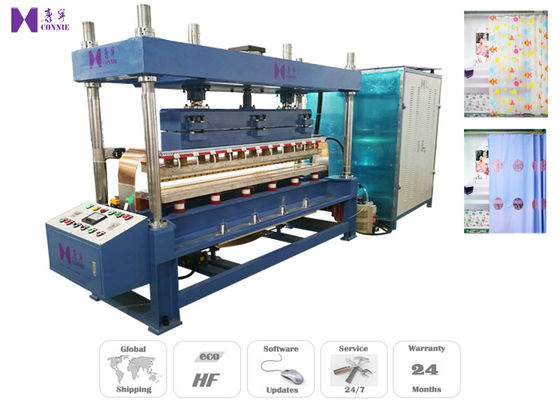 China 1200 PCS / H High Frequency Welding Machine 35KW For Plastic Window Curtain factory