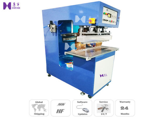 China PVC Coated Fabric Welding Machine / High Frequency Welding Equipment Weld Area 50×50×900 MM factory