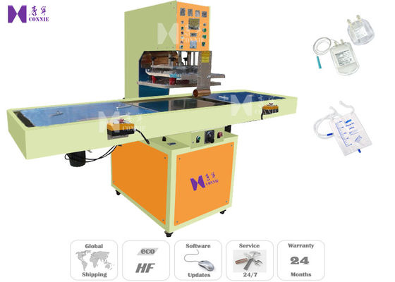 PU Medical Bag Automatic Welding Machine Slide Table Style Pneumatic Drive Mode