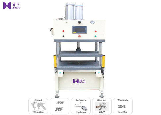 China Paper Cardboard Cake Box Making Machine 0.6Mpa Air Pressure For 10 Inch Bottom Tray factory